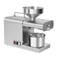 Huishoudelijke oliepersmachine Thuis Roestvrijstalen oliepers Automatische oliepersmachine Automatische olie extractie P