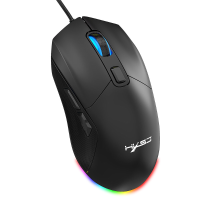 HXSJ X300 Gaming muis met kabel 1200 7200 DPI Instelbare ergonomie Muizen RGB achtergrondverlichting Macroprogrammering