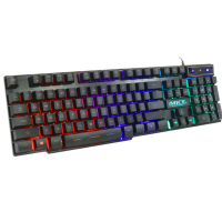 IMICE AK 600 104 Toetsen Gaming Toetsenbord Drijvende Keycaps Waterdicht Toetsenbord Regenboog Gradiënt Achtergrondverli