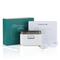 Intelligente Automatische 2 in 1 Dual speed Nagelknipper en Nagelpolijstmachine Elektrische Nagelknipper met Verlichting