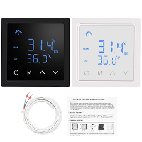 Intelligente Thermostaat 16A Vloerverwarming Temperatuurregelaar met LED Touch Screen 85 265V Elektrische Verwarming Con