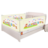 Intelligente Zeven speed Verstelbare Baby Bed Hek Anti val Baby Vangrail Baby Nachtkastje Baffle Universele Verticale Li
