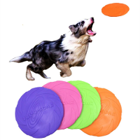 Interactief kauwspeelgoed voor honden Weerstandsbet Soft Rubber Puppy Pet Toy voor honden Pet Training Products Dog Flyi