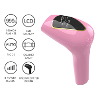 IPL Professionele Vrouwen Epilator Laser Gepulseerd Licht Gezichts  en lichaamsfoto epilator IJs Laserepilatie met 8 sne