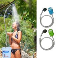 IPRee® Draagbare Douche Waterpomp USB Oplaadbare Nozzle Handheld Water Spary Douche Kraan Camping Caravan Reizen Outdoor