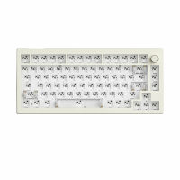 James Donkey A3 aanpasbare kit met 75% indeling, hot swappable gasket, 81 toetsen voor Mac/Windows dual systeem