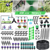 JETEVEN 40M Druppelirrigatie Kit Automatische Sproeier DIY Tuin Watering Micro Druppelirrigatie Systeem Slang Kits