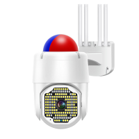 JIANGE P19 135 1080P Draadloze WIFI Outdoor Beveiligingscamera 135 Lichten Hoorbare Visuele Waarschuwing Bewegingsdetect