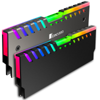 Jonsbo NC 2 RAMs Heatsink Computergeheugen Koelvest Ondersteuning Moederbord AURA Controle Kleur RGB RAM Aluminium