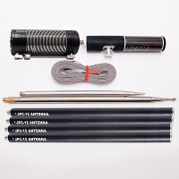 JPC12 Deluxe Kortegolfantenne Draagbare Multi Band Antenne Snelle Installatie Lichtgewicht Ontwerp Ideaal voor Veldstand