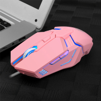 K slange M12 Bedrade Mechanische Muis USB Bedraad RGB 3200DPI Verstelbare 6 knoppen Gaming Muis Muizen voor Notebook Com