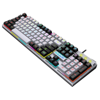 K Snake K4 Bedraad gamingtoetsenbord Desktopcomputer Manipulator Voel bedraad toetsenbord met achtergrondverlichting