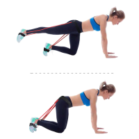 KALOAD Dames 20lb Hipstrainer Butt Booty Riem Band Body Glute Spieren Trainer Lifter Oefening