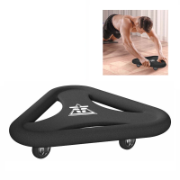 KALOAD Multifunctionele Driehoekige Abdominale Plaat Fitness AB Roller Plate Stil Universeel Abdominaal Wiel Taille Abdo