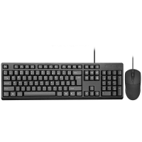 KB 01 USB bekabeld toetsenbord en muiskit voor gaming aan huis