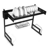 Keuken Afdruiprek Gootsteen Schotel Drogen Afvoer Plank Servies Beker Kom Opbergvak Houder Organizer