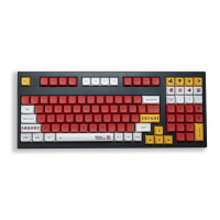 Keyboardman 138 Toetsen EVA 02 PBT Keycap Set XDA Profile 85% Sublimatie Keycaps voor Mechanische Toetsenborden