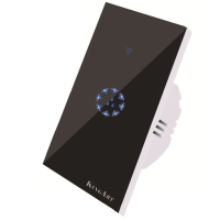 KINGART Tuya 20A Smart WIFI Touch Wandschakelpaneel EU Standaard Afstandsbediening Werkt met Amazon Alexa Google Home