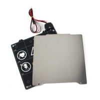 Kingroon Prusa mini electromagnetic heating bed 24V and steel plate pursa mini heating bed support PLA, PETG, ASA, ABS,