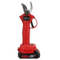 Kiwarm 21V 30mm Draadloze Elektrische Schaar 3 Versnellingen Snoeischaar Boomtak Snoeischaar Tuingereedschap W/1pc/2pcs
