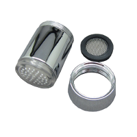 Kleurrijke LED licht wastafel kraan Temperatuursensor Lichtkleurverandering Hydropower met Adapter
