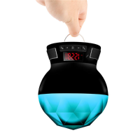 Kleurrijke LED Nightlight Pat sensor FM radio TF kaart Aux in Bluetooth luidspreker met microfoon