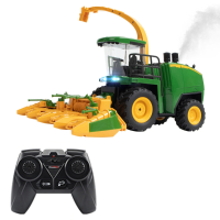 KORODY 6602 RTR 1/24 2.4G 6CH RC Auto Harvester Truck Afstandsbediening Boer Modellen Rook Licht Geluid Voertuigen machi