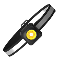 Krachtige COB LED Hoofdlamp Drie Lichtbron Rode Waarschuwingsnachtvisserij Hoofdlamp Type C USB Oplaadbare Hoofdlamp