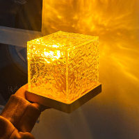 Kristallen lamp Waterrimpel Projector Nachtlampje Decoratie Thuis Huizen Slaapkamer Esthetische sfeer Vakantiegeschenk Z