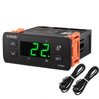 KWS CH302 AC110 220V LED Digitale Thermostaat voor Incubator Temperatuurregelaar Dubbele Sensor Koeling Ontdooiing Alarm
