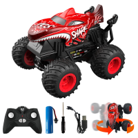 KYAMRC UJ99 1/20 2.4G 2WD Stunt RC Auto LED licht Dansmuziek 360 graden Rotatie Off Road Voertuigen Afstandsbediening Sp