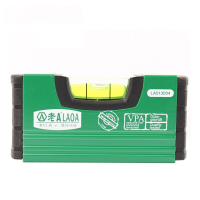 LAOA LA513004 100 MM Mini draagbare aluminium horizontale verticale laser leveller meetlint
