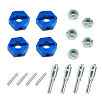 LDR/C LDP06 1/12 Unimog 435 RC auto, opgewaardeerde metalen hex adapter 12mm LP0008 voertuigmodellen reserveonderdelen