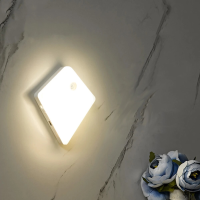LED Intelligent Menselijk Lichaam Inductie Nachtlampje Draadloos USB Opladen Geschikt voor Slaapkamer Trappen Garderobe