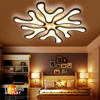 LED Modern Plafondlamp Living Eetkamer Slaapkamer Hertengewei Kroonluchter