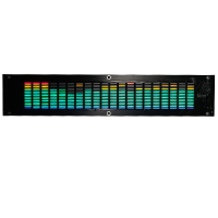 LED2015 Muziek Spectrum Niveau Licht Multi mode DSP Equalizer EQ Voice Pickup Kleur Acryl Shell