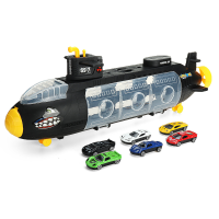 Legering Inertia Shark Artillery Onderzeese voertuigset Diecast automodel Speelgoed voor kinderen Gift