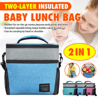 Lekvrije tweelaagse geïsoleerde lunchtas Picknick Voedselopslagzakken