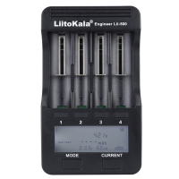 LiitoKala Lii 500 LCD Display Intellegent Battery Charger for 18650 26650 AA AAA Flashlight Cells Can Test The Battery C