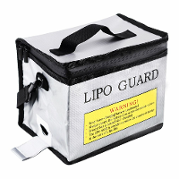 Lipo Batterij Veiligheidszak 215x145x165mm Draagbare Explosiebestendige Brandwerende Opbergzak Voor RC Drone Batterijen