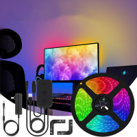 LIXINCORDA LXPC 01 Smart PC RGB monitor Sync Light LED strip met controller
