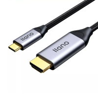 Llano LCH4020B Type C naar HDMI 2.1 8K Kabel 8K/60Hz 4K/120Hz 2K144Hz 3D HDR Kabel USB C naar HDMI Adapter voor PC Lapto