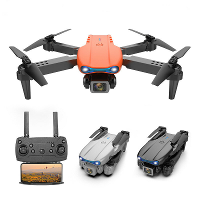 LSRC E99 PRO Mini WiFi FPV met 4K 720P HD Dual Camera Air Hovering 15 minuten Vliegen Opvouwbare RC Drone Quadcopter RTF