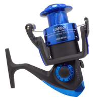 LU6000 Sea Rod Metal Wheel Spinning Fishing Reel Met Front Drag Spinning Wheel Road Wheel Fishing Gear