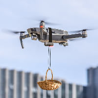 M5 Airdrop Air Dropping System Remote Thrower Transport Cadeau Leveringsapparaat voor RC Drone Quadcopter