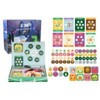Magnetische puzzel Leunende levenscyclus Dier Menselijke groei Educatief speelgoed voor kinderen Gift voor kinderen