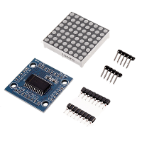 MAX7219 stipmatrixmodule microcontroller LED module displaymodule MAX7219 DIY Kit
