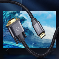 MCDODO 4 K HDMI NAAR VGA Adapter Kabel Video Audio Converter Cord HD Display Voor Computer Notebook PS3 Video Game Box A