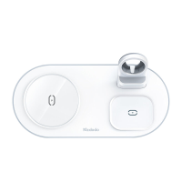 Mcdodo Magnetische 3 in 1 Draadloze Oplaadstation QC PD Snelladen 20W Max voor iPone iWatch Air Pods
