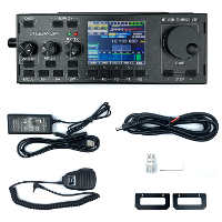 MCHF V0.6.3 HF SDR Transceiver QRP Transceiver Amateur Ham Radio Met voeding + Microfoon EU PLUG